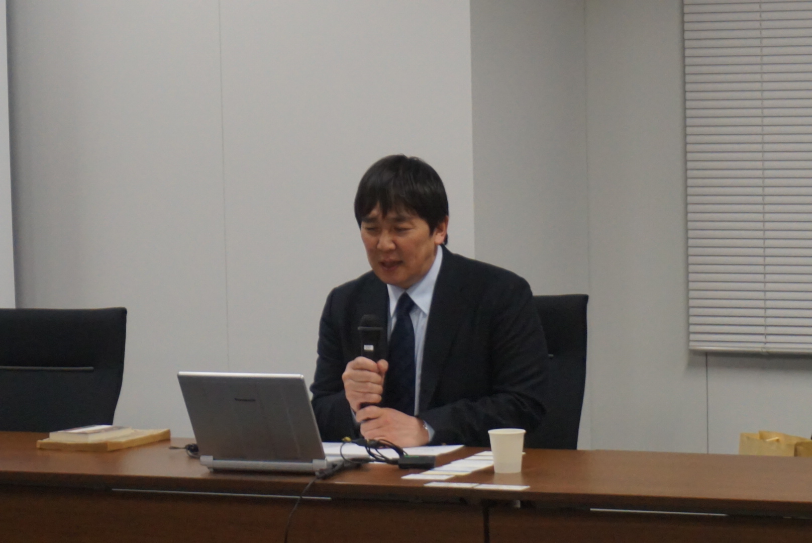 猪熊氏が説明している様子