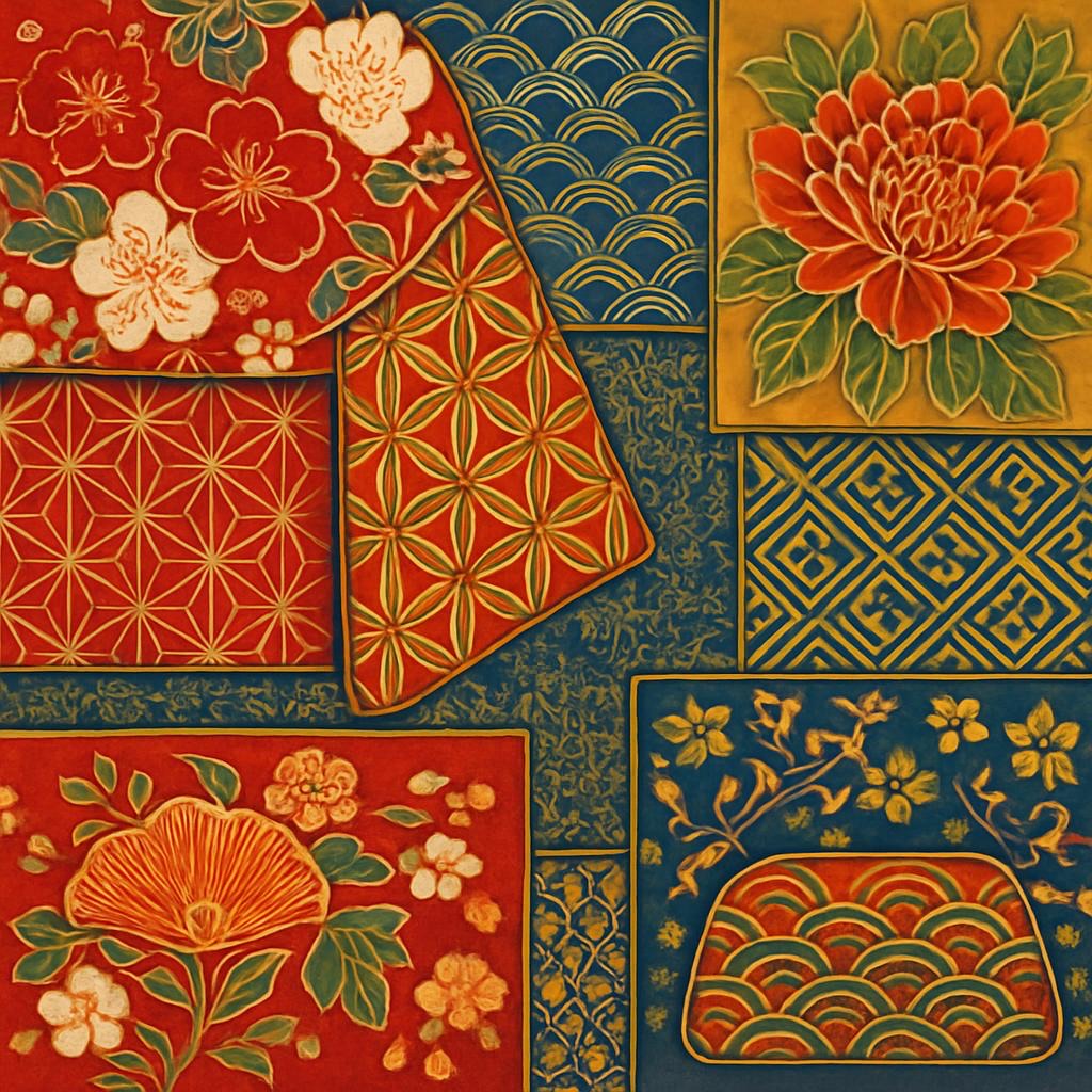 平安文化の装飾文様（イメージ）